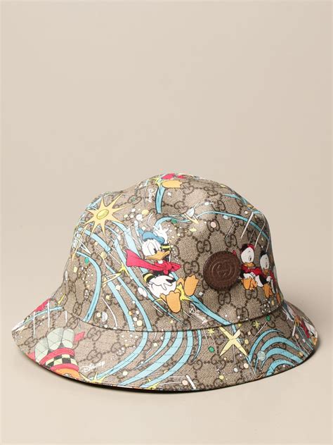 Donald Duck Disney x Gucci Cloth hat .